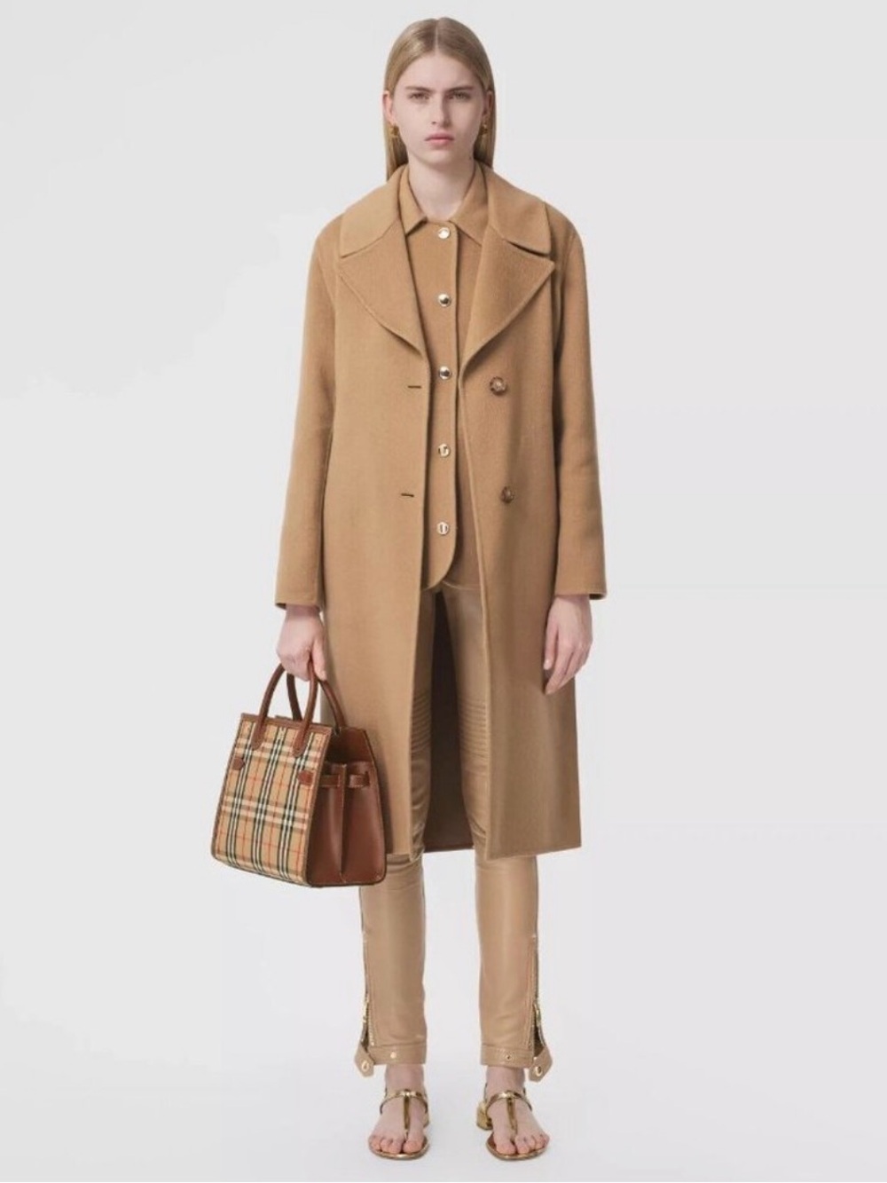 Burberry Small Title Bag Vintage Check NWT | Featured on HBO Succession - Picture 3 of 14